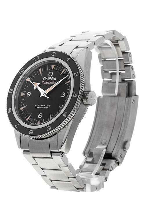 Watchfinder & Co. Omega 2015 Seamaster 300m Bracelet Watch, 41mm In Black