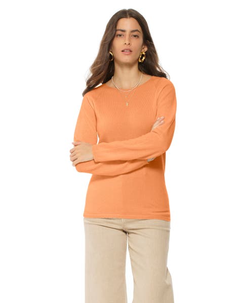 Ultralight Cashmere Raglan Crew Neck Sweater