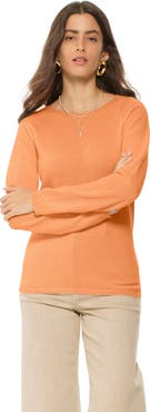 Monticelli Cashmere Ultralight Cashmere Raglan Crew Neck Sweater