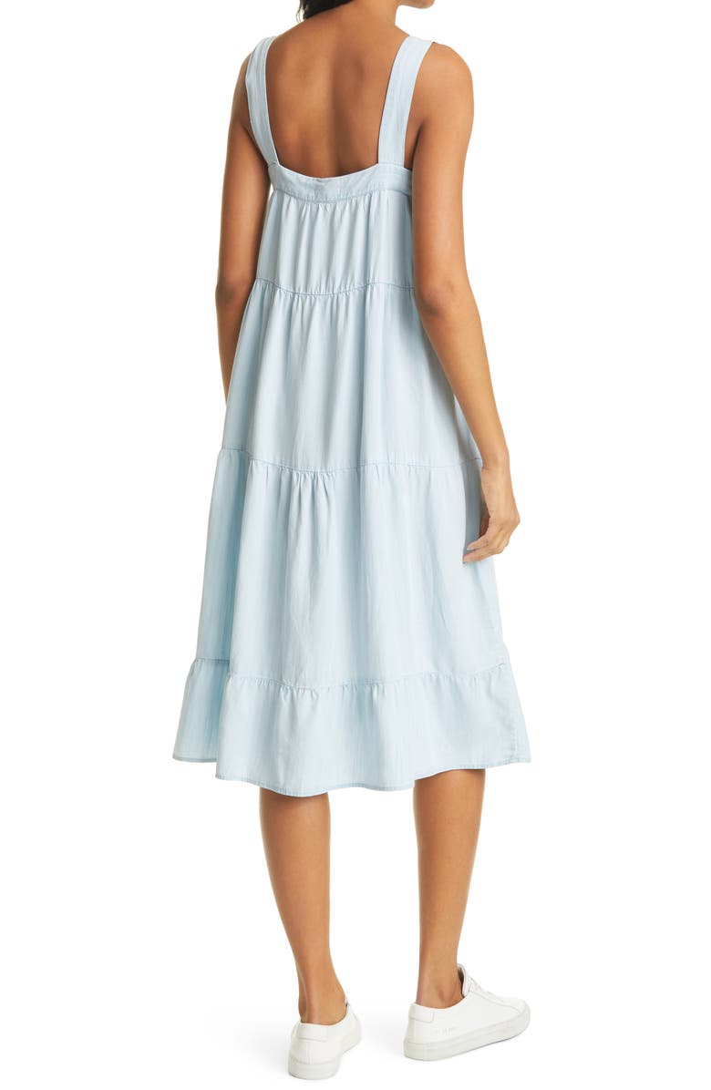 Rails Amaya Sleeveless Tiered Sundress, Alternate, color,