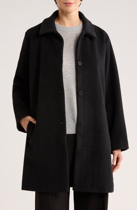 Women's Eileen Fisher Wool & Wool-Blend Coats | Nordstrom