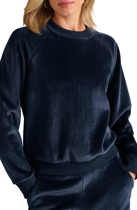 Plush Crewneck Sweatshirt
