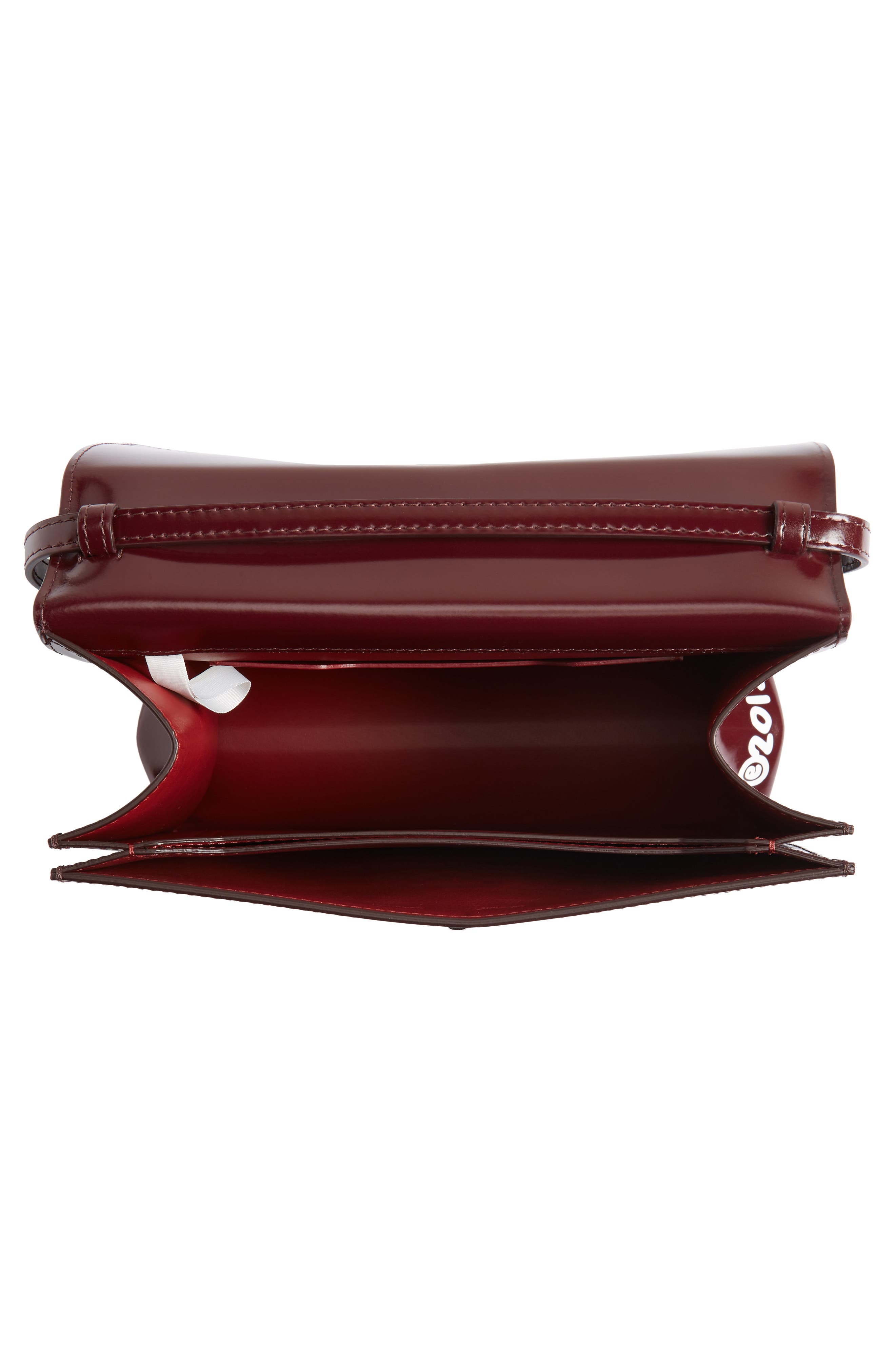 Off-White Jitney 2.8 Turn to Open Leather Bag, Alternate, color, 