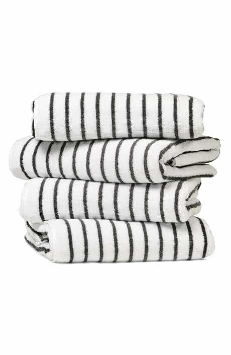 HOMESPUN 4-Pack Cabana Beach Towels