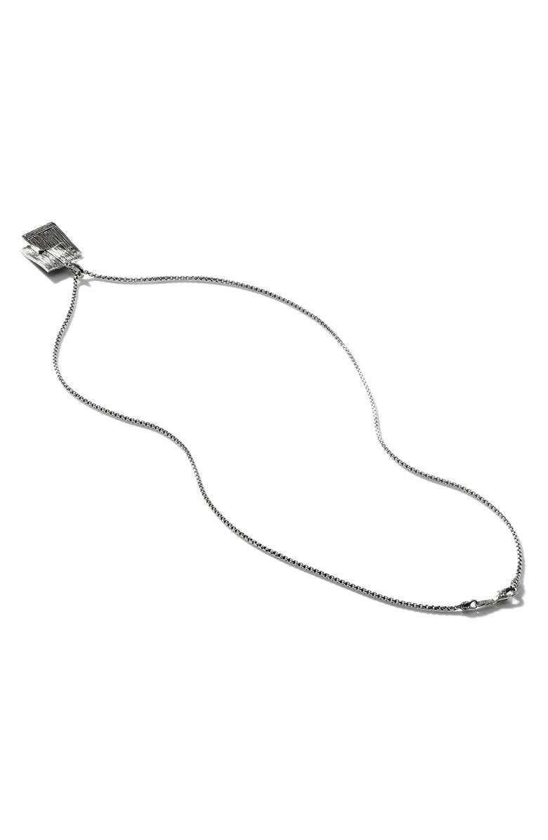 John Hardy Bamboo Striated Pendant Necklace, Alternate, color,