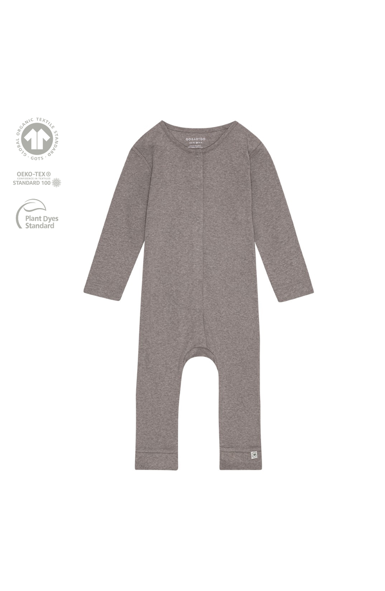 Go Baby Go Oak Bodysuit - Plant Dyed, Main, color, 