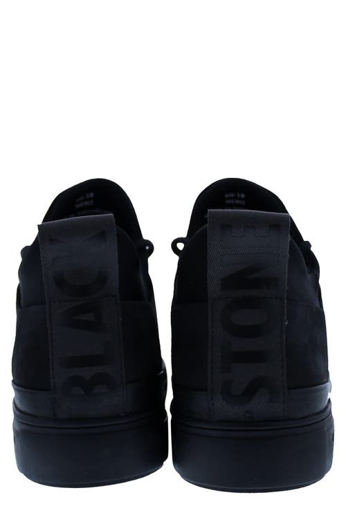 Blackstone Mid Top Sneaker In Black