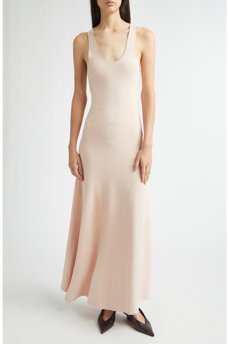 Wells Sleeveless Maxi Dress, Main, color, 000689 PALE BLUSH