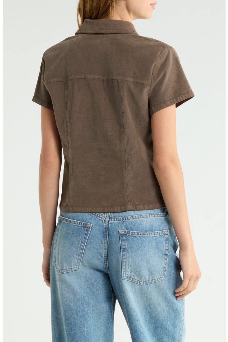 Pollu Corduroy Shirt, Alternate, color, KHAKI