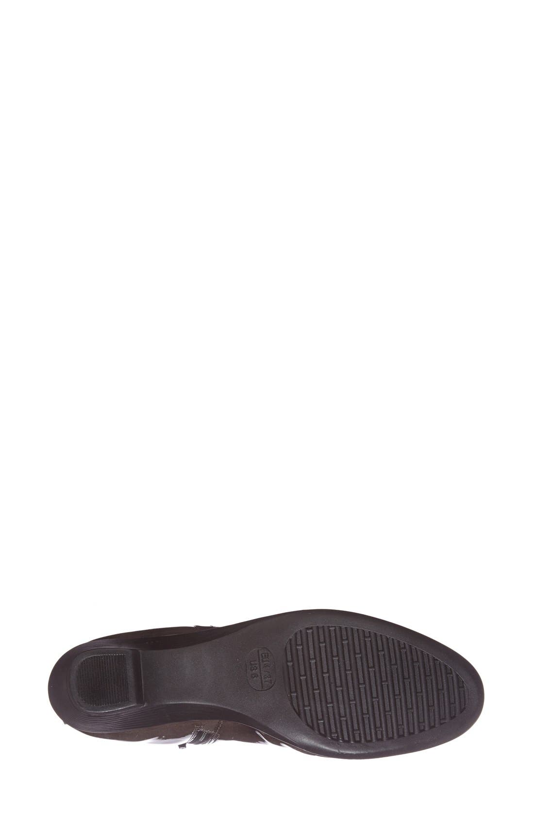 'Labyrinth' Bootie, Alternate, color, PHANTOM PATENT LEATHER