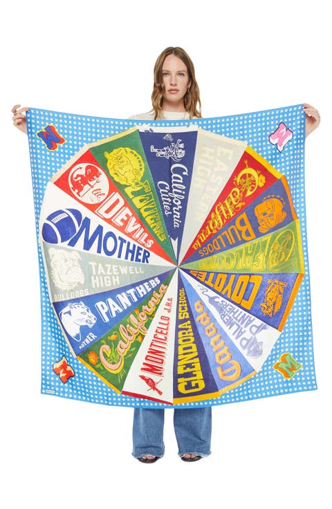 The Scarf It Up Silk Scarf