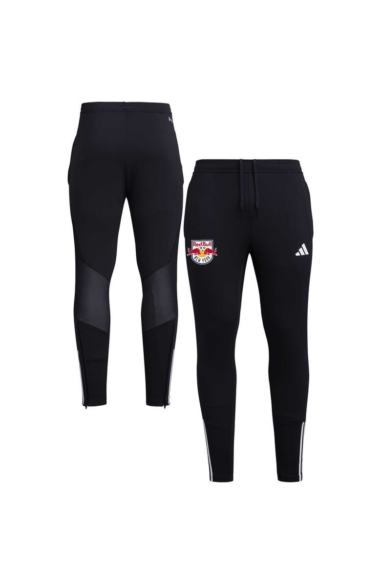 adidas Men's adidas Black New York Red Bulls 2024 On-Field Team Crest AEROREADY Training Pants, Main, color, 