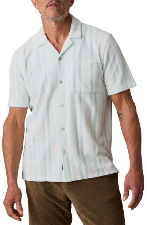Cabana Terry Cloth Camp Shirt