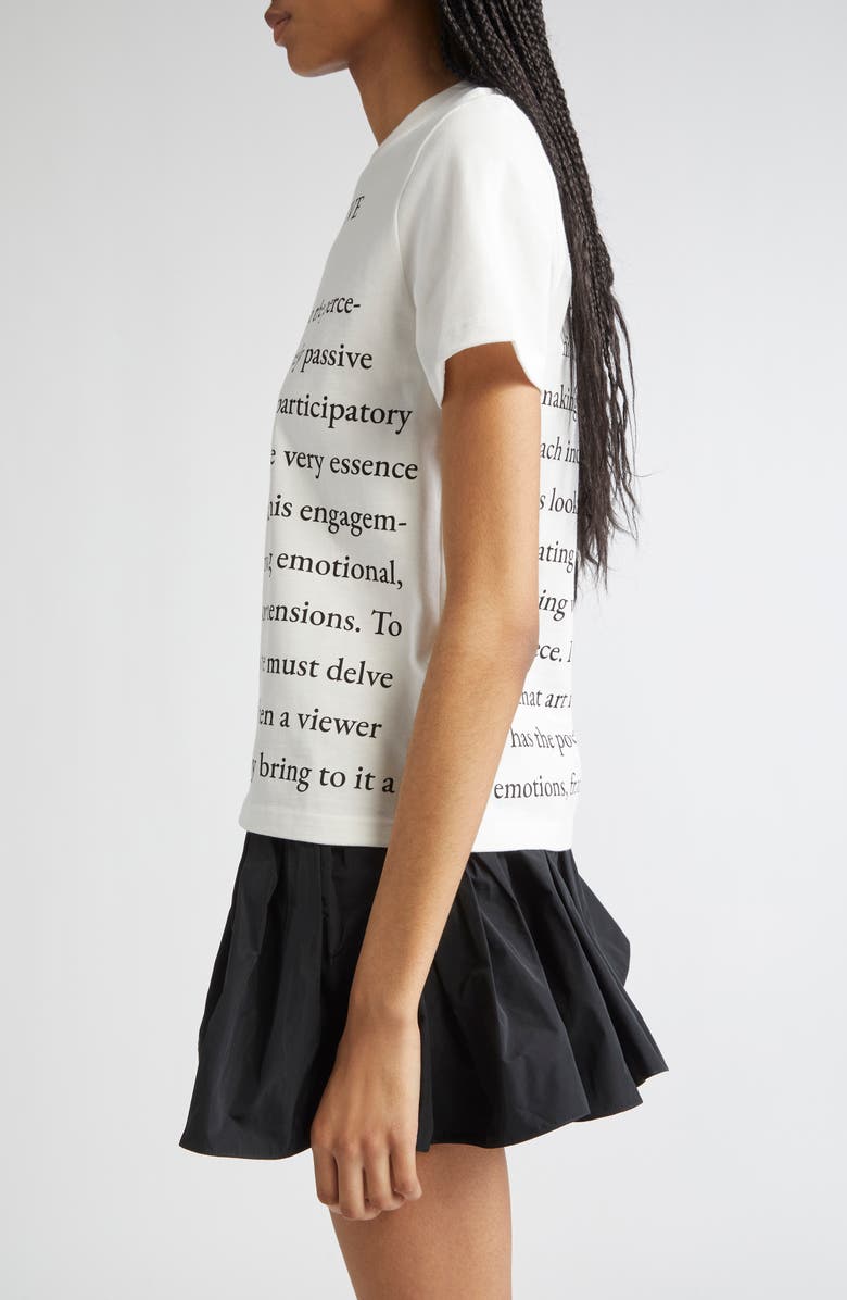 JW Anderson Text Print Graphic T-Shirt, Alternate, color,