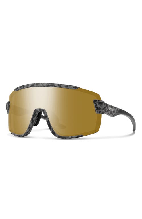 Smith Wildcat Chromapop™ Shield Snow Goggles In Matte Gray Marble/bronze