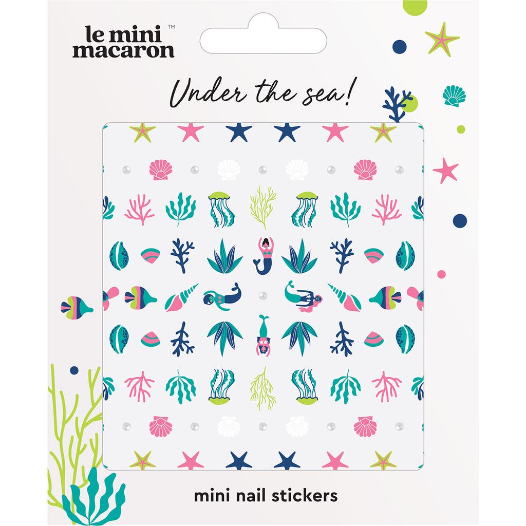Le Mini Macaron Mini Nail Stickers in Under The Sea