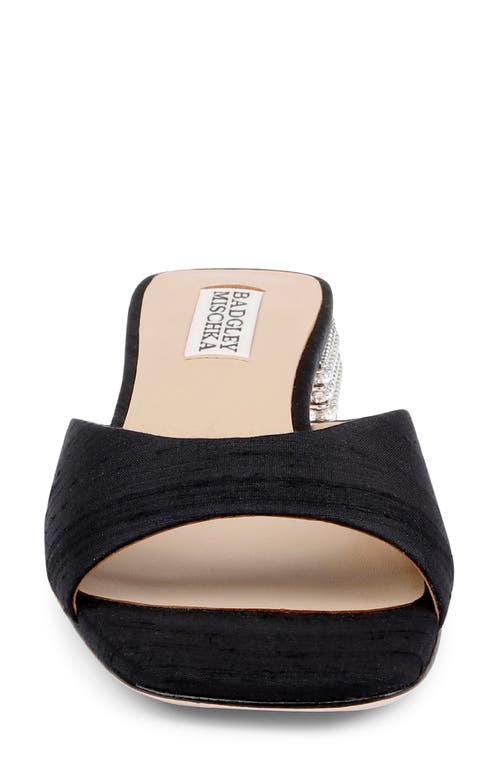 Badgley Mischka Oahu Slide Sandal In Animal Print