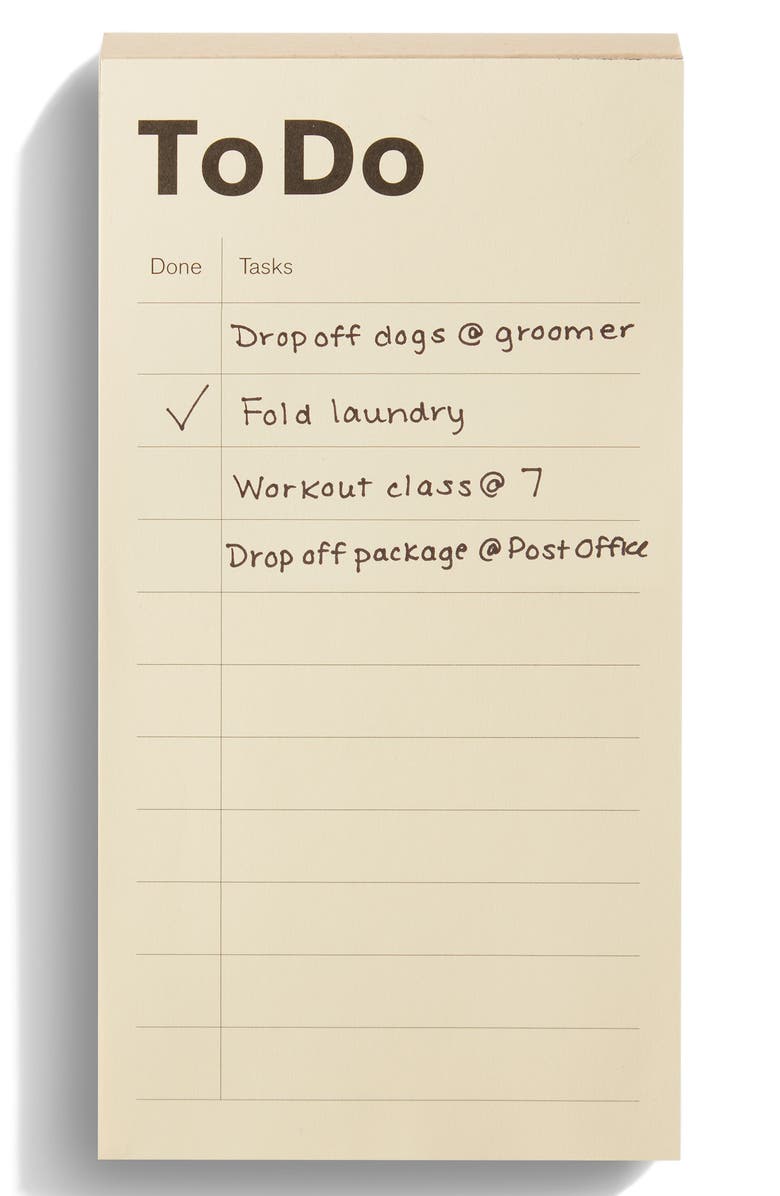 Shinola Today Memo Pad, Alternate, color, 