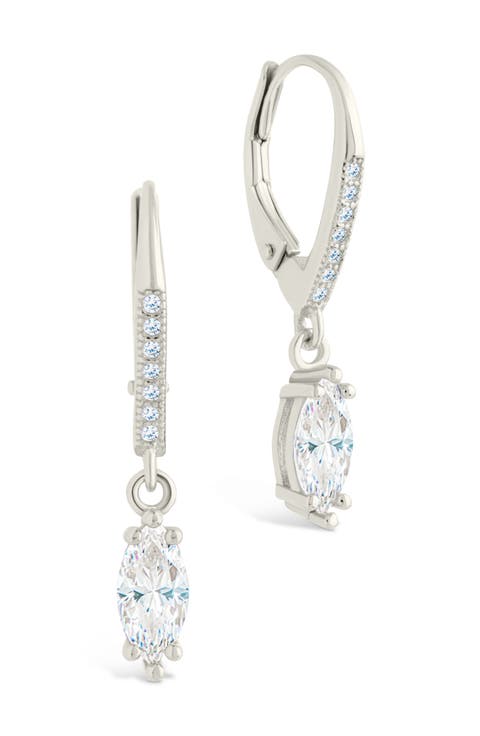 Allegra Cubic Zirconia Drop Earrings