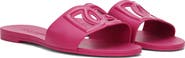 Dolce&Gabbana Bianca Interlock Slide Sandal