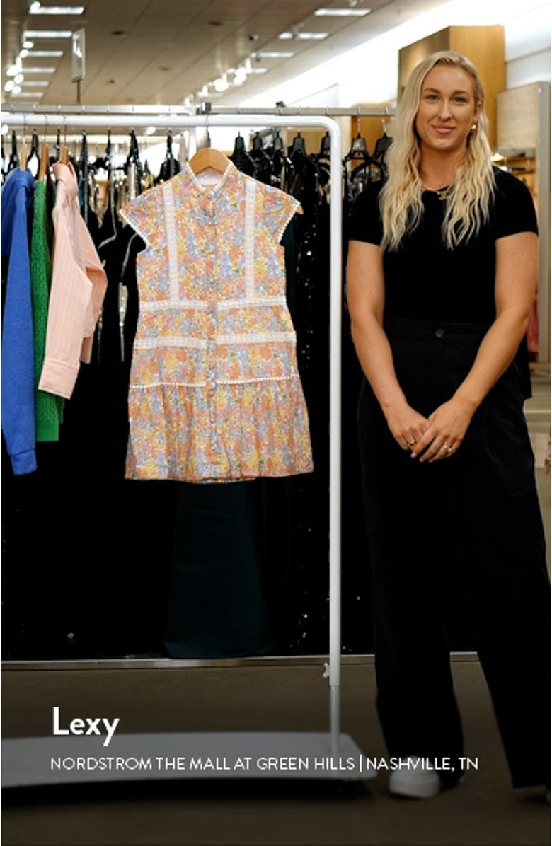 Kids' Lace Trim Dress, sales video thumbnail