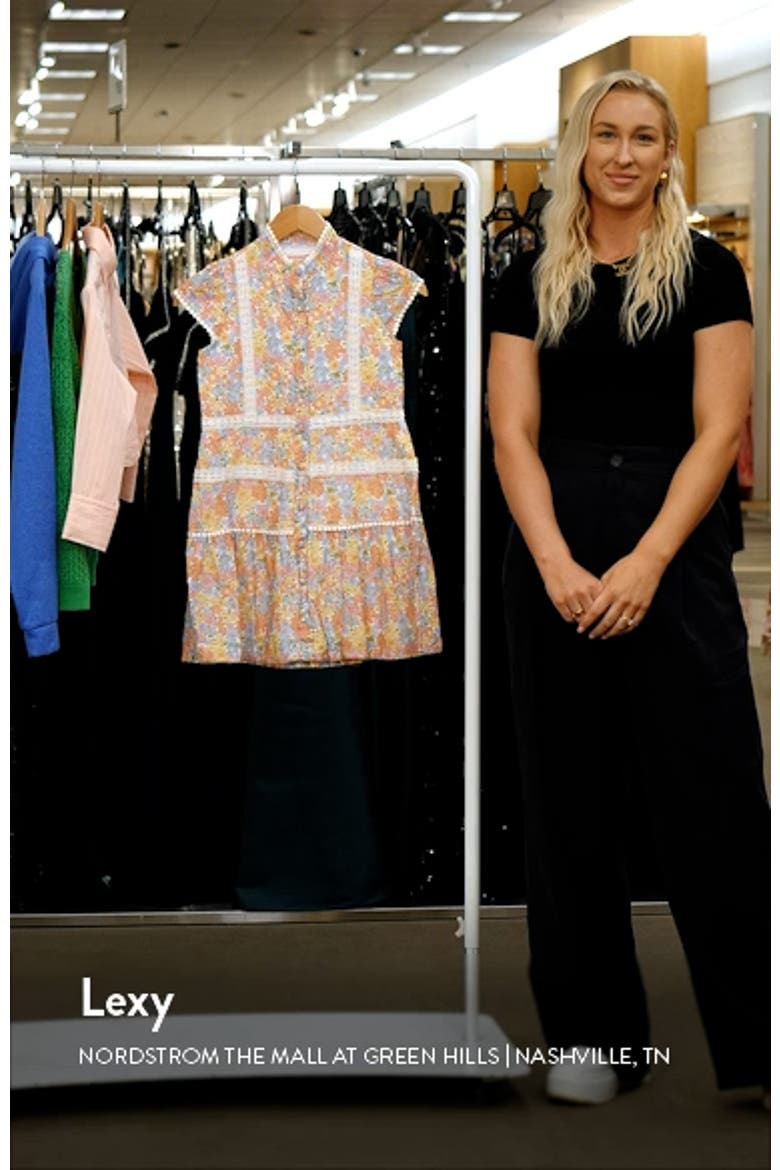 Kids' Lace Trim Dress video