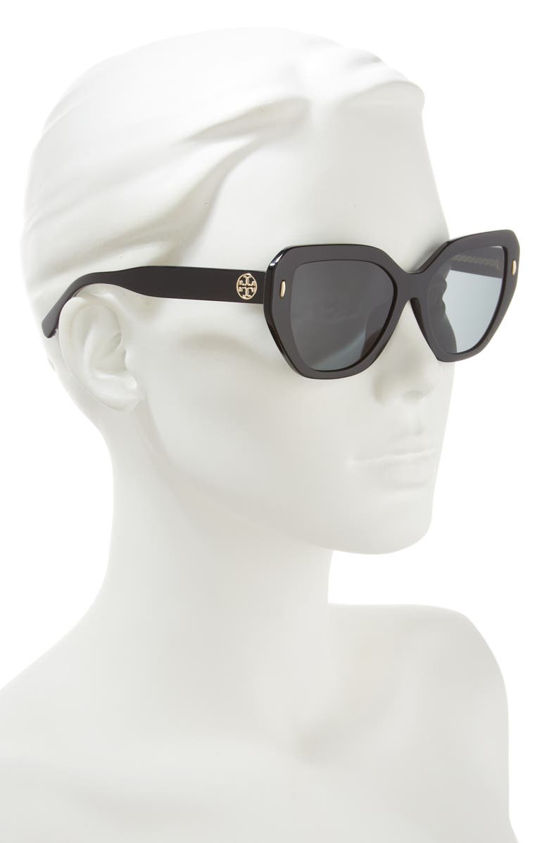 Tory Burch 55mm Cat Eye Sunglasses, Alternate, color, 