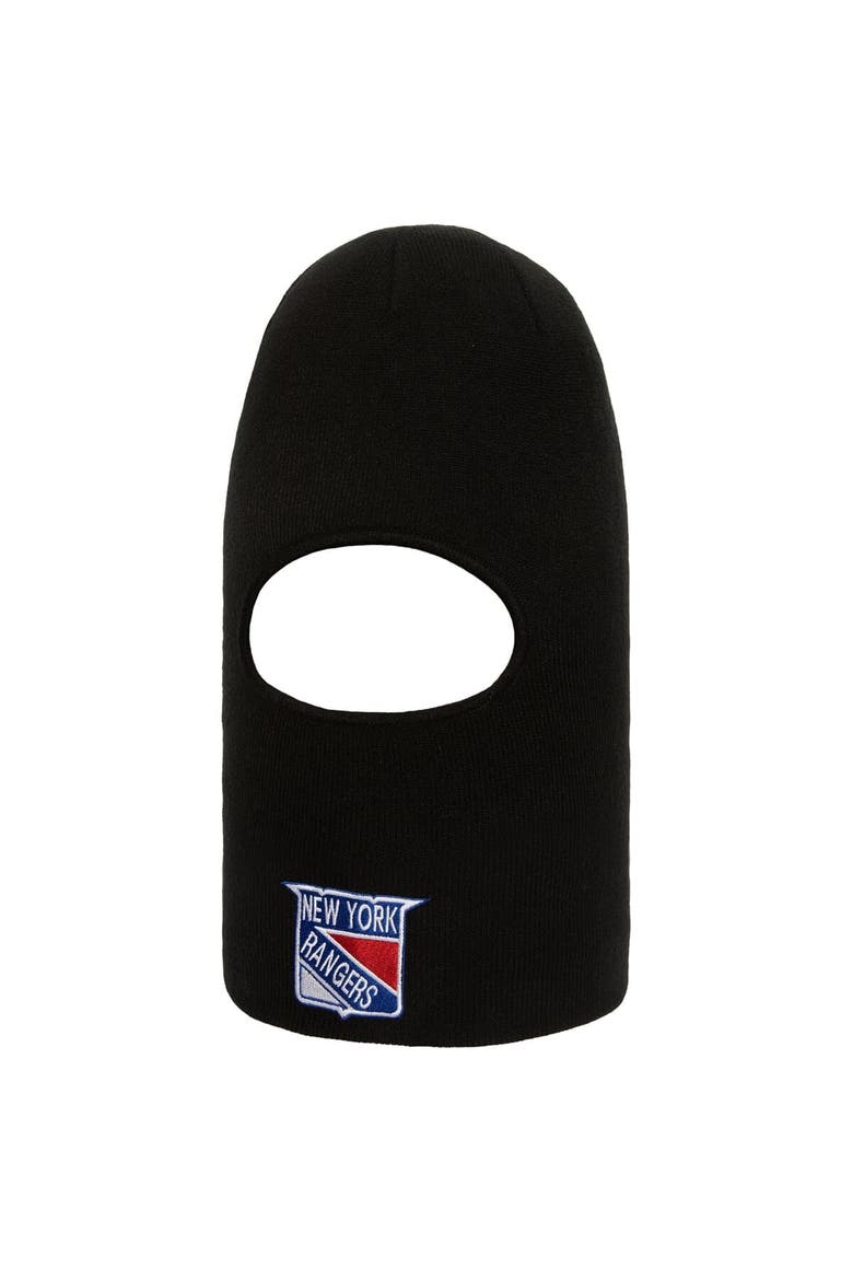 Men's Mitchell & Ness Black New York Rangers Tailgate Balaclava, Main, color, Black