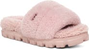 UGG® Cozetta Curly Genuine Shearling Slide Slipper