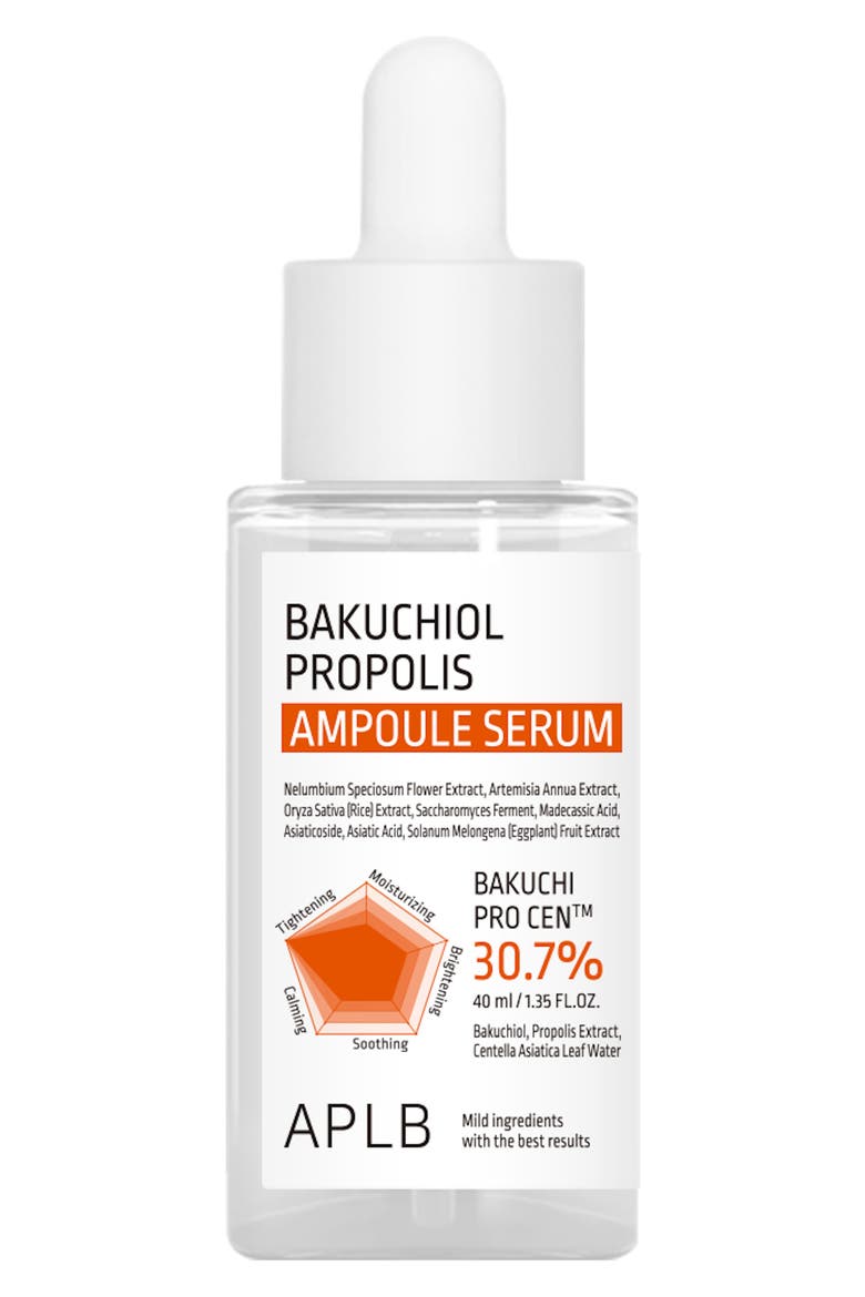 Bakuchiol Propolis Ampoule Serum, Main, color, NO COLOR