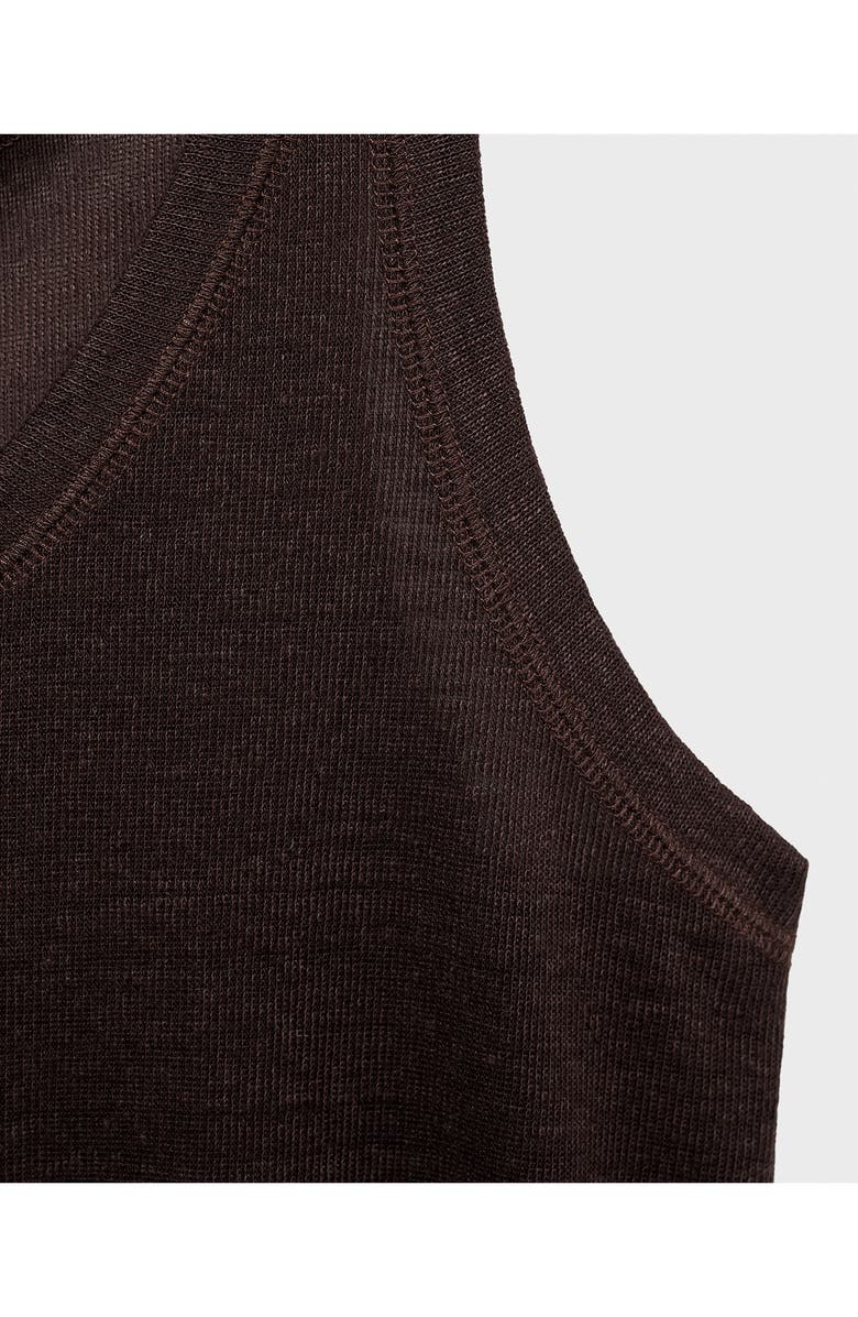 MANGO Linen Tank, Alternate, color, 