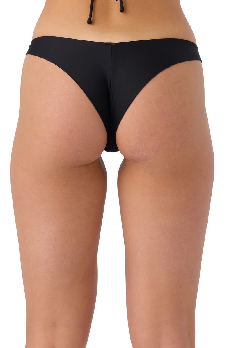 O'Neill Hermosa Saltwater Solids Bikini Bottoms, Alternate, color, 
