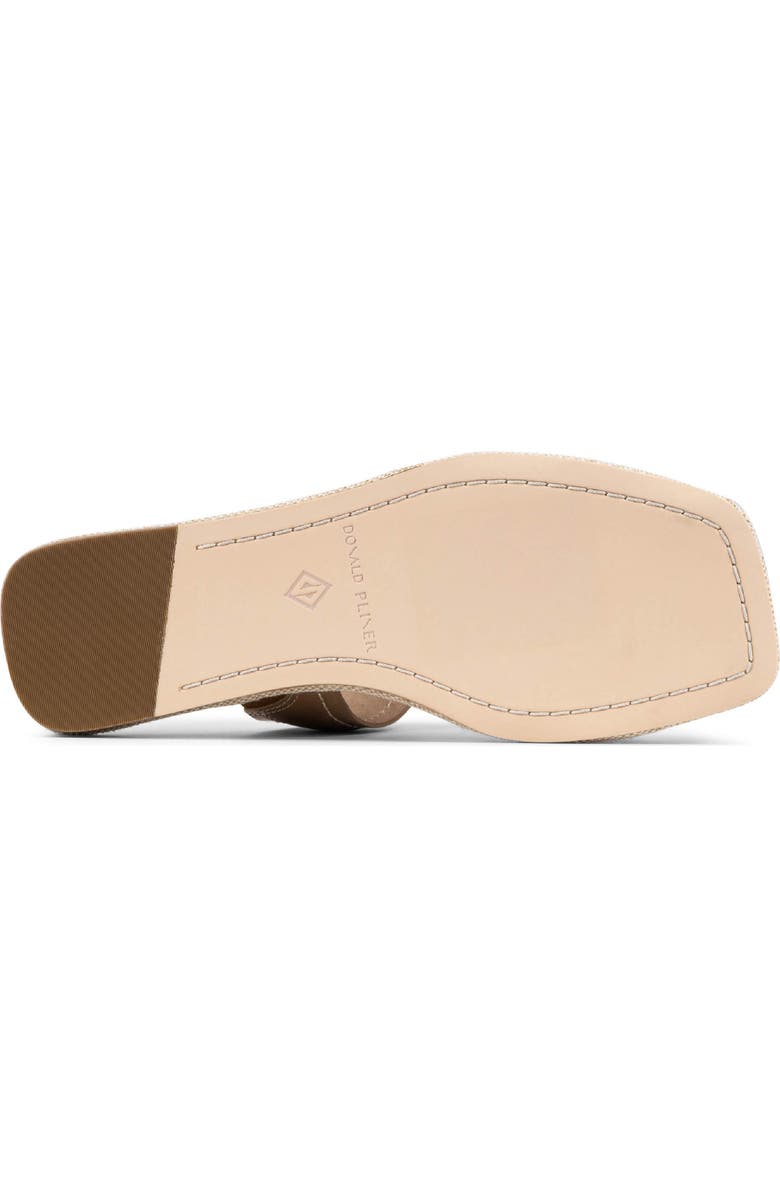 Donald Pliner Wedge Toe Loop Sandal, Alternate, color, Tobacco