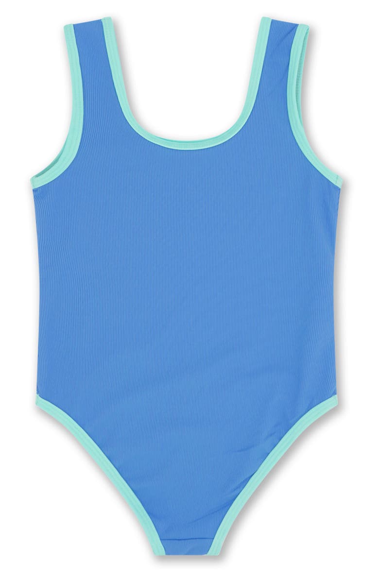 Feather 4 Arrow Kids' Wave Break One-Piece Swimsuit, Alternate, color, 
