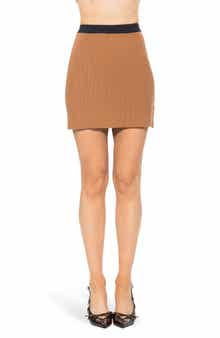 Justina Knit Miniskirt