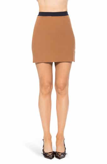 Justina Knit Miniskirt