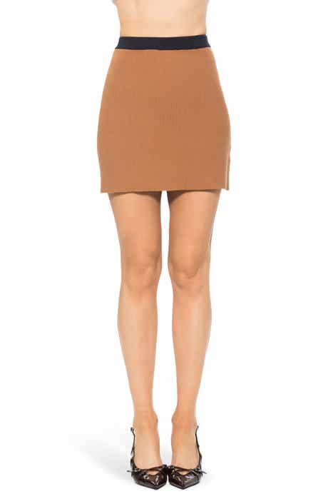Justina Knit Miniskirt