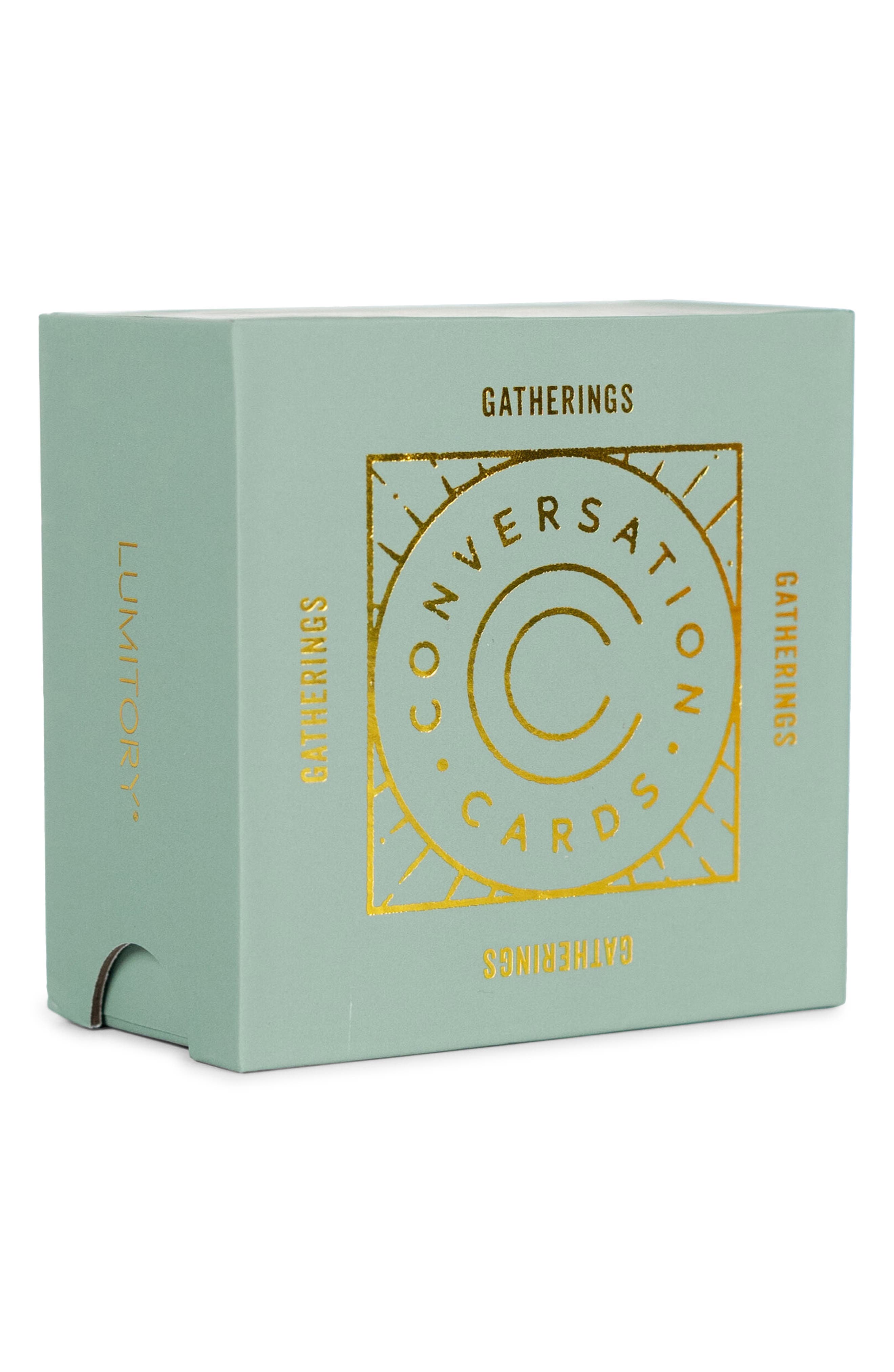 Lumitory Gathering Conversation Cards in Sage Green 