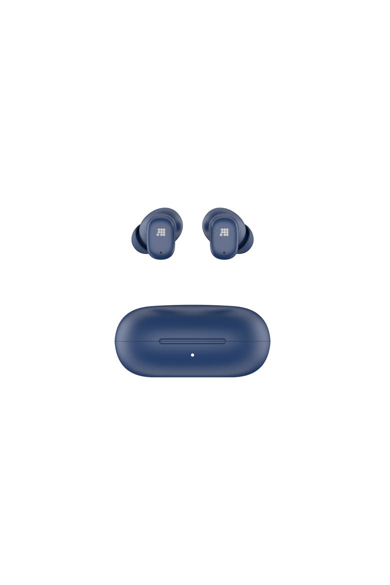 Power Earbuds Bluetooth 6.0, 55ms Latency, 5H Playback, 500mAh Case, ANC, USB-C Charging, Touch Controls, Voice Assistant, Alternate, color, Blue