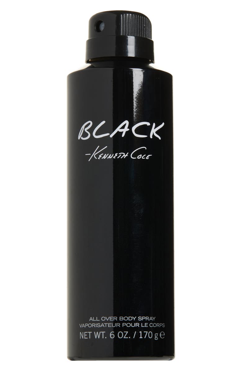 Kenneth Cole Black For Him Allover Body Spray, Main, color,