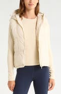 Zella Pleated Puffer Vest