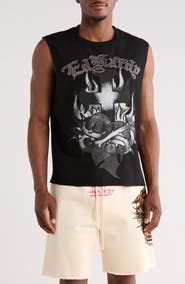 Ed Hardy Sacred Heart Graphic Tank