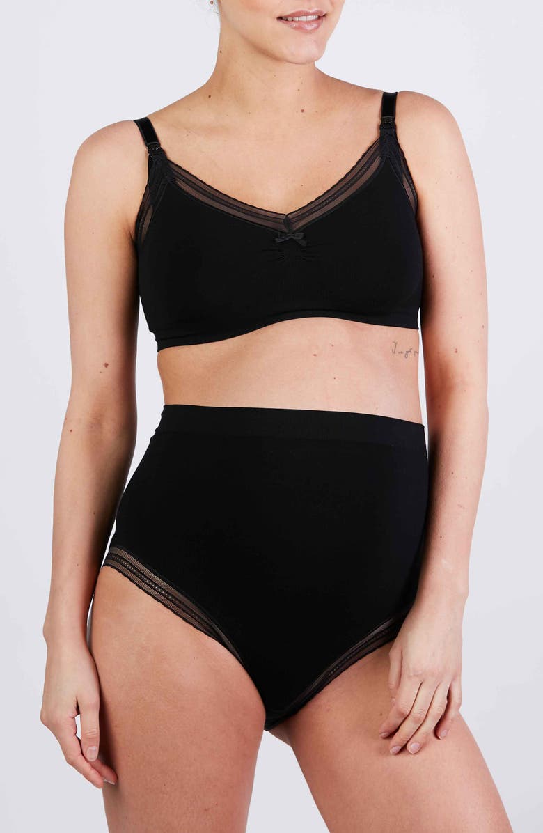 Cache Coeur Milk Seamless Wireless Maternity/Nursing Bra, Alternate, color,