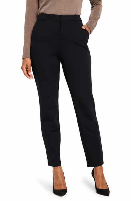 NIC+ZOE Ponte Knit Fly Front Pants