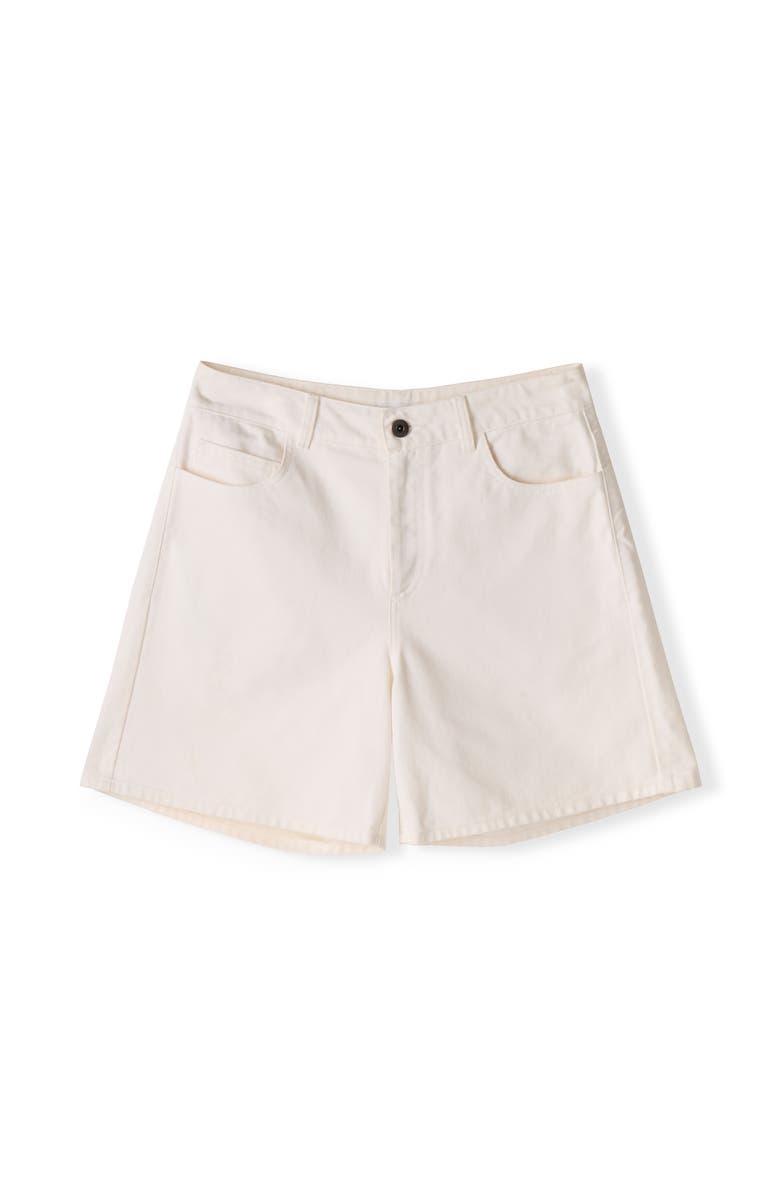 Celtic & Co. Denim Shorts, Alternate, color, Ecru