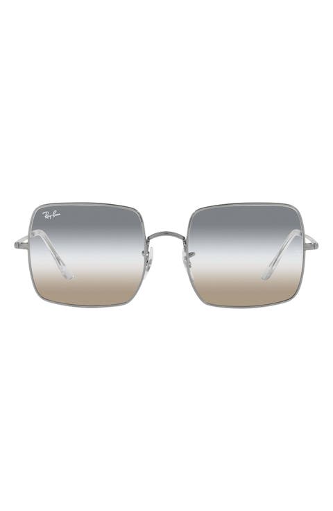 54mm Gradient Square Sunglasses
