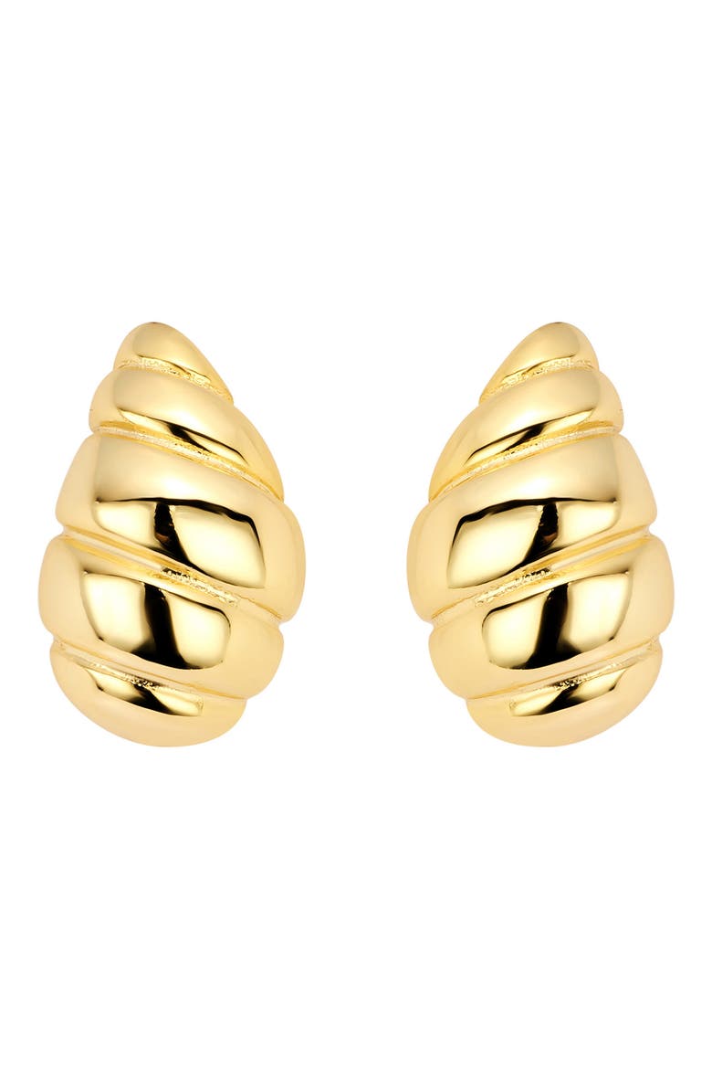 Modern Muse Rib Domed Stud Earrings video