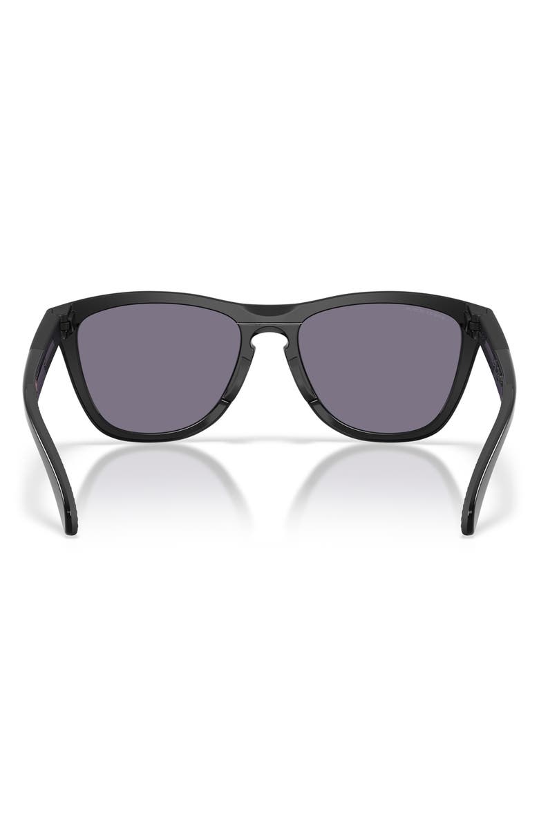 Oakley Frogskins<sup>™</sup> Range 58mm Prizm<sup>™</sup> Round Sunglasses, Alternate, color, Matte Black / Prizm Grey