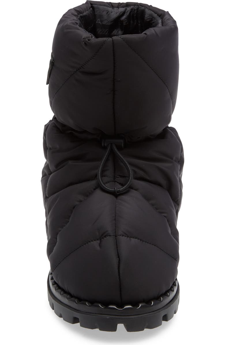 Prada Blow Drawcord Slipper Bootie, Alternate, color,