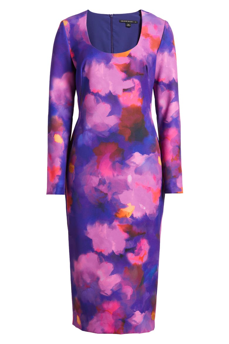 Naylah Long Sleeve Sheath Dress, Alternate, color, EUPHORIC HARMONY
